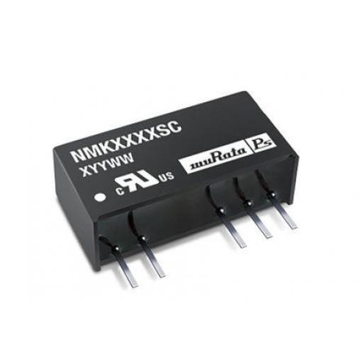 Murata Power Solutions Měnič DC/DC NMK, výstup: ±15 V dc 3 kV dc, Vin 26.4V dc 67 mA, Vin 21.6V 2 W -40 °C 85 °C