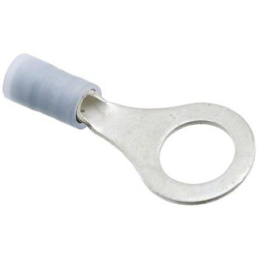Očková koncovka, řada: Avikrimp, pokovení: Cín, M8, Modrá, 105 °C, min. AWG: 18 AWG, max. AWG: 14 AWG, Izolované, -55