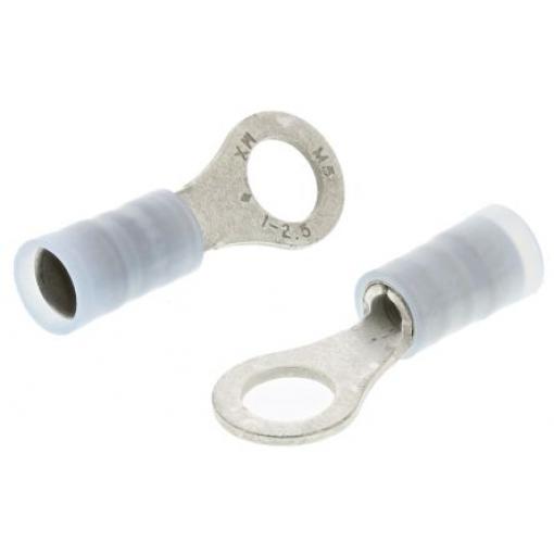Očková koncovka, řada: Avikrimp, pokovení: Cín, M5, Modrá, 105 °C, min. AWG: 18 AWG, max. AWG: 14 AWG, Izolované, -55