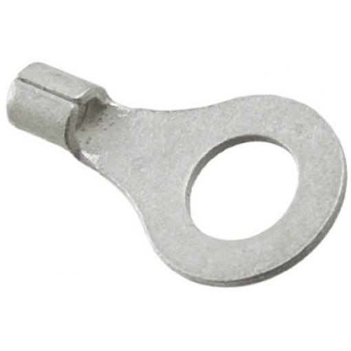 Očková koncovka, řada: Versakrimp, pokovení: Cín, M6, Šedá, 105 °C, min. AWG: 18 AWG, max. AWG: 14 AWG, Neizolované, -55