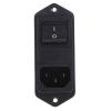 Schaffner Filtr IEC 2A C14 Vnější, Montáž do panelu 5 x 20 mm, 250 V ac 2 póly, 50/400 Hz Faston, 85 °C 2, -25 °C