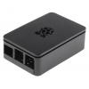 Pouzdro Raspberry Pi ABS Černá 93.7 x 62.6 x 31.5mm