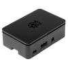 Pouzdro Raspberry Pi ABS Černá 93.7 x 62.6 x 31.5mm