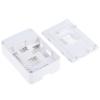 Pouzdro Raspberry Pi ABS Bílá 93.7 x 62.6 x 31.5mm