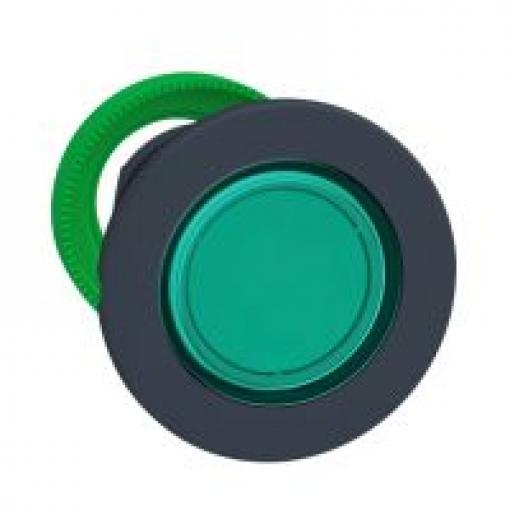 Schneider Electric Hlava kontrolky, řada: Harmony XB5 Zelená, průměr výřezu: 30 mm Zapuštěná montáž montáž
