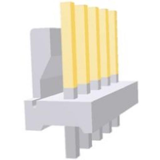 TE Connectivity Kolíkový konektor, řada: MTA-100, Vodič-deska, počet kontaktů: 6, počet řad: 1, rozteč: 2.54 mm,
