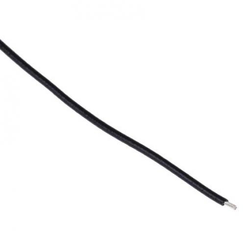 prameny vodičů: 7 Polyvinylchlorid Alpha Wire 3251 BK005
