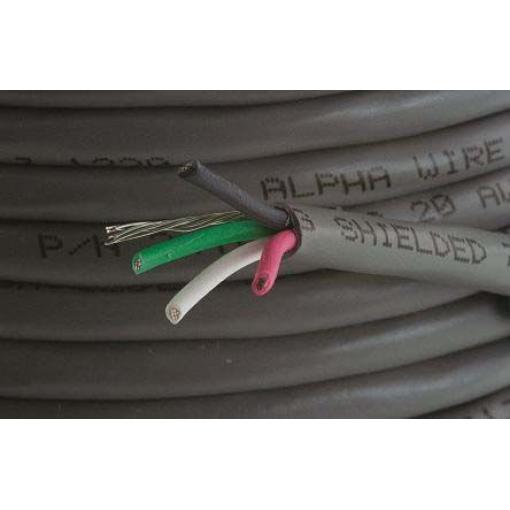 Polyetylen plášť 0.56mm² Alpha Wire Stíněný