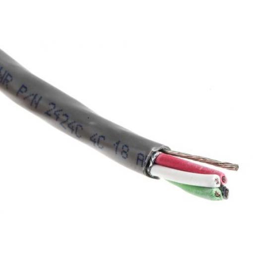 Polyetylen plášť 0.81mm² Alpha Wire Stíněný