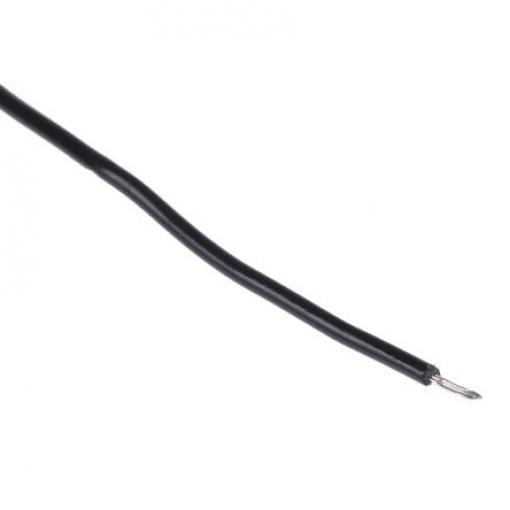 prameny vodičů: 7 Alpha Wire Polyvinylchlorid 3051 BK005
