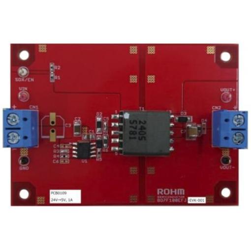 Vyhodnocovací deska Měnič flyback ROHM, pro použití s: Izolovaný měnič DC/DC flyback
