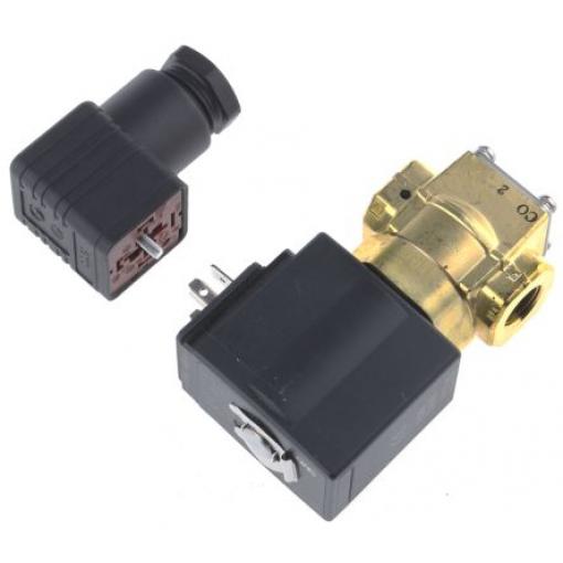 Elektromagnetický ventil VX3224-02F-5D1 3portový Běžný 24 V dc SMC 1/4 in G