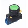 Idec Tlačítkový spínač, řada: YW IP65 SPST Montáž do panelu Osvětlené 22 mm Zelená