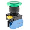 Idec Tlačítkový spínač, řada: YW IP65 SPST Montáž do panelu Osvětlené 22 mm Zelená