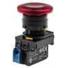 Idec Tlačítkový spínač, řada: YW IP65 SPST Montáž do panelu Osvětlené 22 mm Červená