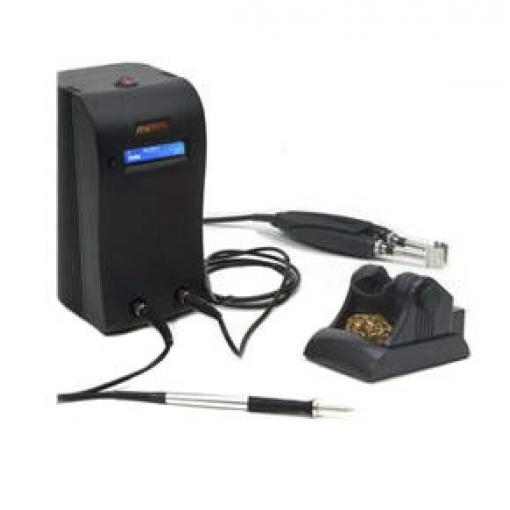Pájecí stanice, číslo modelu: MX-5241 HAND SOLDERING 2výstupová LCD 100/240 V Metcal 471 °C Odpájení/Pájení 80 W