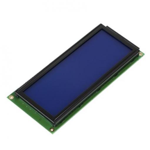 Monochromatický LCD displej, řada: MIKROE LCD, Přenosový, 8bitový, MikroElektronika