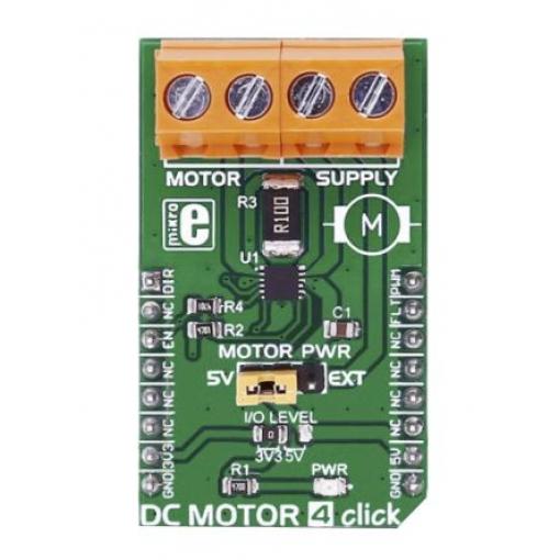 Vývojová sada DC Motor 4 Click Motor DC MikroElektronika EMC2301