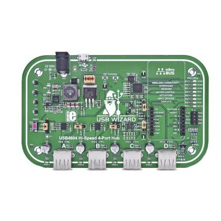 Komunikační a bezdrátový vývojový nástroj Průvodce USB MikroElektronika, klasifikace: Vývojová deska MIKROE-2517
