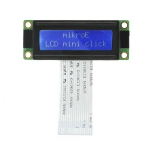 MIKROE-2518 2 x 16 pixelů podsvícení LCD MikroElektronika