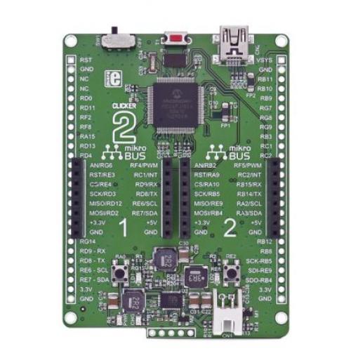 MikroElektronika Vývojový nástroj pro mikrokontroléry, PIC24FJ1024GB610, LTC3586, MCU MIKROE-2547, Mikrokontrolér,