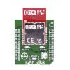 Komunikační a bezdrátový vývojový nástroj pro SPI, Analogové, RF vysílač-přijímač, GPIO, UART TRto76D GFSK Click deska
