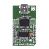 Komunikační a bezdrátový vývojový nástroj pro UART, GPIO, USB ADuM4160 USB UART 2 Click MikroElektronika, klasifikace: