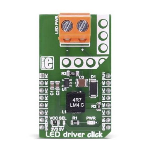 MikroElektronika Vyhodnocovací sada LED MIKROE-2676, LED, LED Driver Click, UVLO Sada pro hodnocení