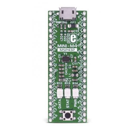 MikroElektronika Vývojový nástroj pro mikrokontroléry, MSP432P401RIRGC, ARM, MCU MIKROE-2682, CPU, ARM 32bitový Cortex