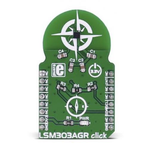LSM303AGR Click MIKROE-2684, MikroElektronika