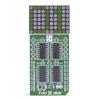 Deska displeje MIKROE-2705 Deska mikroBus Click MikroElektronika 7x10 G Click Displej LED s bodovou maticí 74HC595
