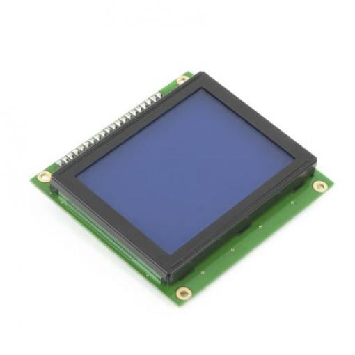 Deska displeje MIKROE-4 Vývojová deska MikroElektronika Grafický zobrazovací modul LCD 128 x 64 2.8 in LCD White