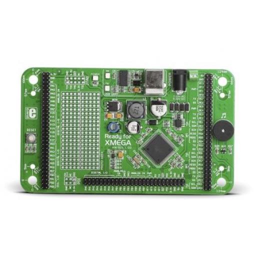 MikroElektronika Vývojový nástroj pro mikrokontroléry, ATxmega128A1, AVR, MCU MIKROE-793, Mikrokontrolér, AVR,