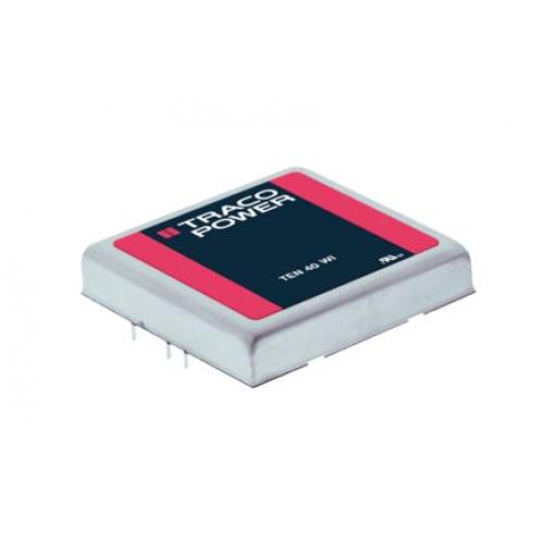 TRACOPOWER Měnič DC/DC TEN 40WI, výstup: 12 V dc 1.5 kV dc, Vin 36V dc 1670 mA, Vin 9V 40 W -40 °C 85 °C Průchozí otvor