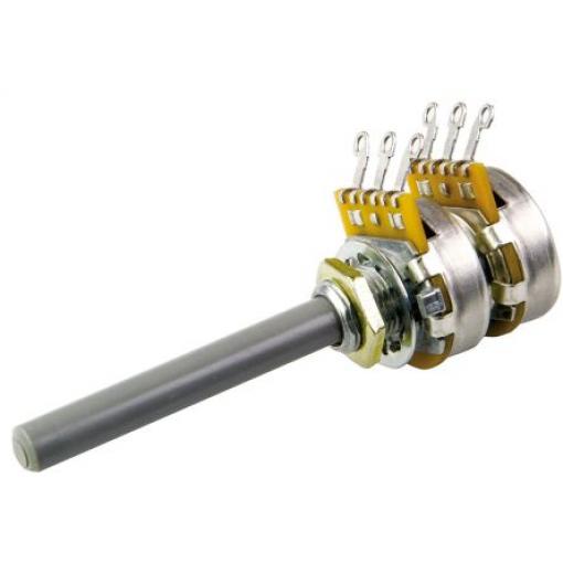 Potenciometr, průměr hřídele: 6.35 mm 1otáčkový, řada: 27 10 kΩ 20 % 0.4 W 27ESA103MMF50N Rotační, Montáž do panelu 2 TE
