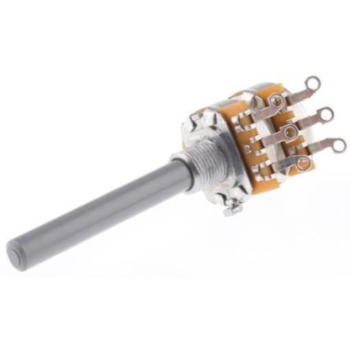 Potenciometr, průměr hřídele: 6.35 mm 1otáčkový, řada: 27 50 kΩ 20 % 0.4 W 27ESA503MMF50N Rotační, Montáž do panelu 2 TE