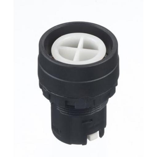 Idec Hlava tlačítka, řada: HW Černá Udržované, průměr výřezu: 22 mm IP20, IP66