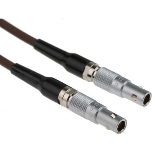 Koaxiální kabel, řada: 00 S Vnější, A: LEMO Vnější 2 m LEMO