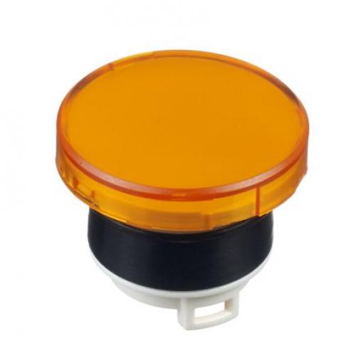 Idec Hlava kontrolky, řada: HW Žlutá, průměr výřezu: 22 mm Zapuštěná montáž montáž