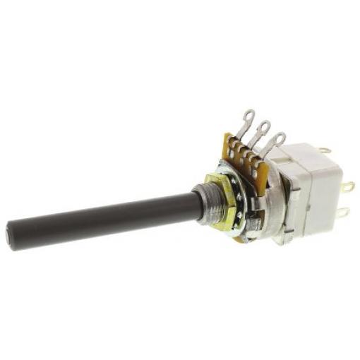 Potenciometr, průměr hřídele: 6.35 mm 1otáčkový, řada: 23 10 kΩ 20 % 0.2 W 1624213-2 Rotační, Montáž do panelu 1 TE