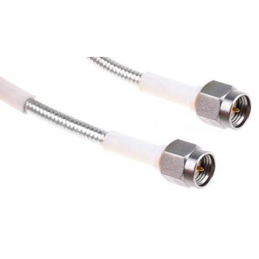 Koaxiální kabel, řada: SMA, Černá Fluorovaný ethylenpropylen, vnější průměr: 4.58 mm OD 500 mm 50 Ω Atem S koncovkou