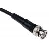 Koaxiální kabel, řada: BNC RG58C/U, Černá Polyvinylchlorid, vnější průměr: 4.95 mm OD 5 m 50 Ω Atem S koncovkou
