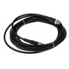 Koaxiální kabel, řada: BNC RG58C/U, Černá Polyvinylchlorid, vnější průměr: 4.95 mm OD 5 m 50 Ω Atem S koncovkou