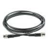 Koaxiální kabel, řada: BNC RG58C/U, Černá Polyvinylchlorid, vnější průměr: 4.95 mm OD 3 m 50 Ω Atem S koncovkou