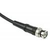 Koaxiální kabel, řada: BNC RG58C/U, Černá Polyvinylchlorid, vnější průměr: 4.95 mm OD 3 m 50 Ω Atem S koncovkou