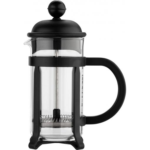 bodum PRESS JAVA Kávovar transparentní, černá připraví šálků najednou=3