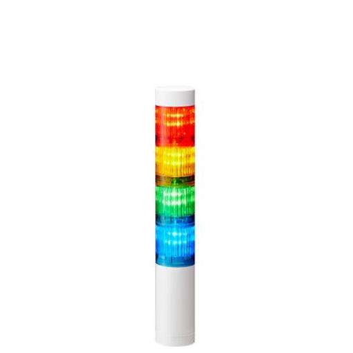 Patlite Signální věž, řada: LR4 LED Bez součásti sirény 24V Přímá