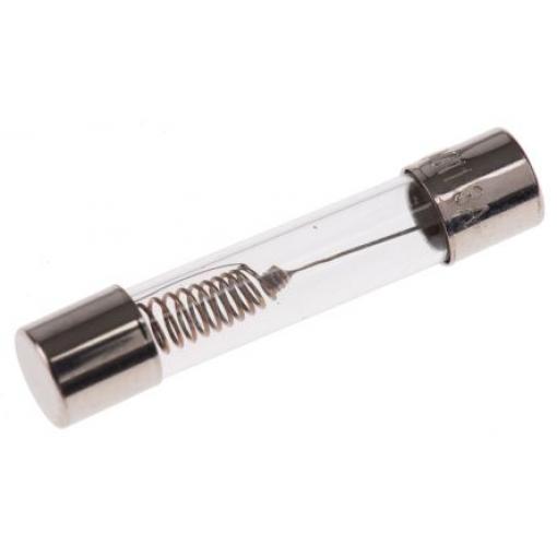 Kazetová pojistka 3A T 6.3 x 32 mm Eaton Sklo 250V ac