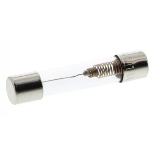 Kazetová pojistka 1A T 6.3 x 32 mm Eaton Sklo 350V ac