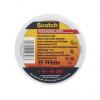 Elektrikářská páska, název: Scotch 35, Bílá Polyvinylchlorid 8750 V 19 mm x, délka: 20 m tloušťka 0.18 mm 3M